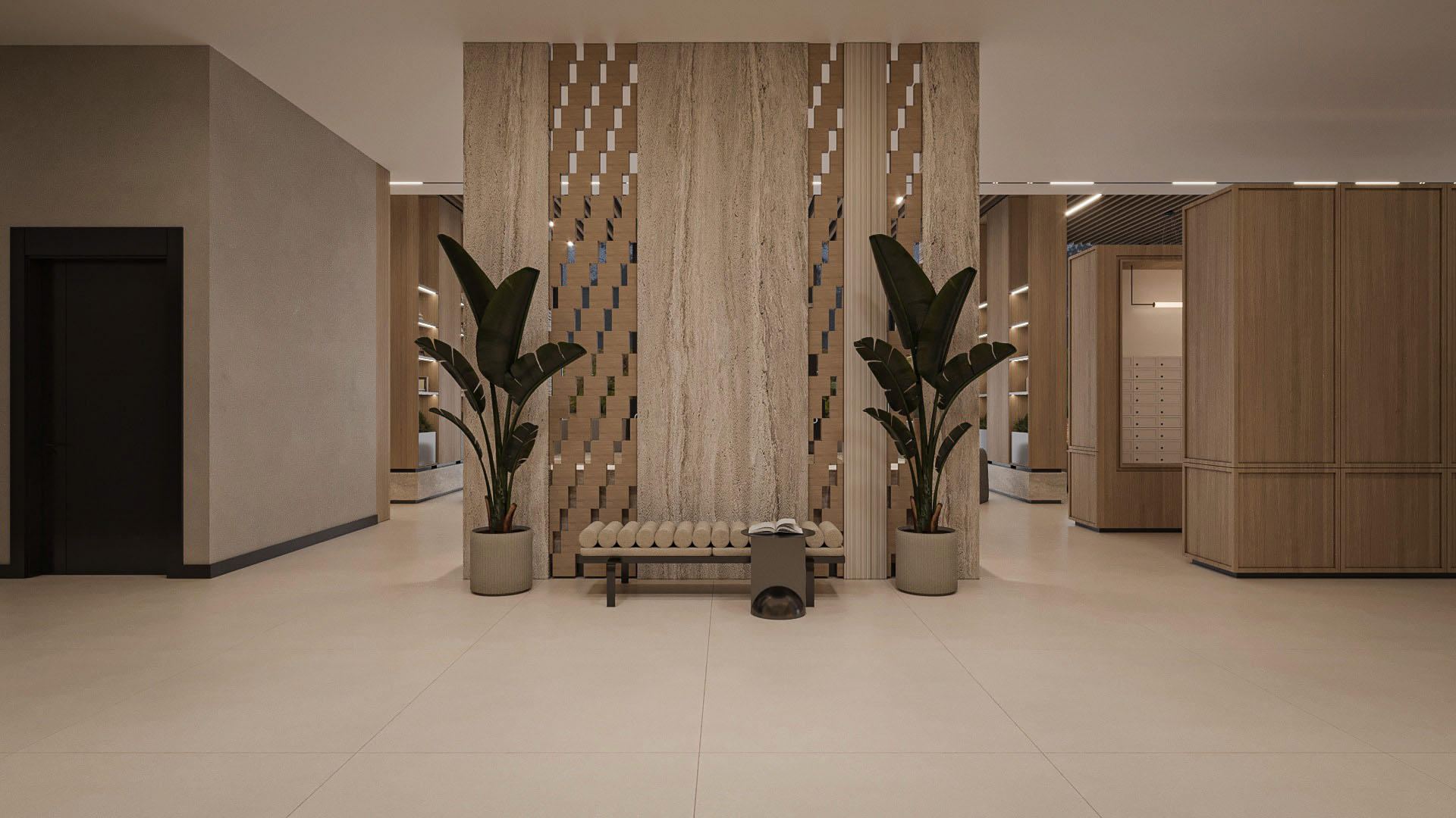 Diplomatic and embassy interior environments by A+H Armina