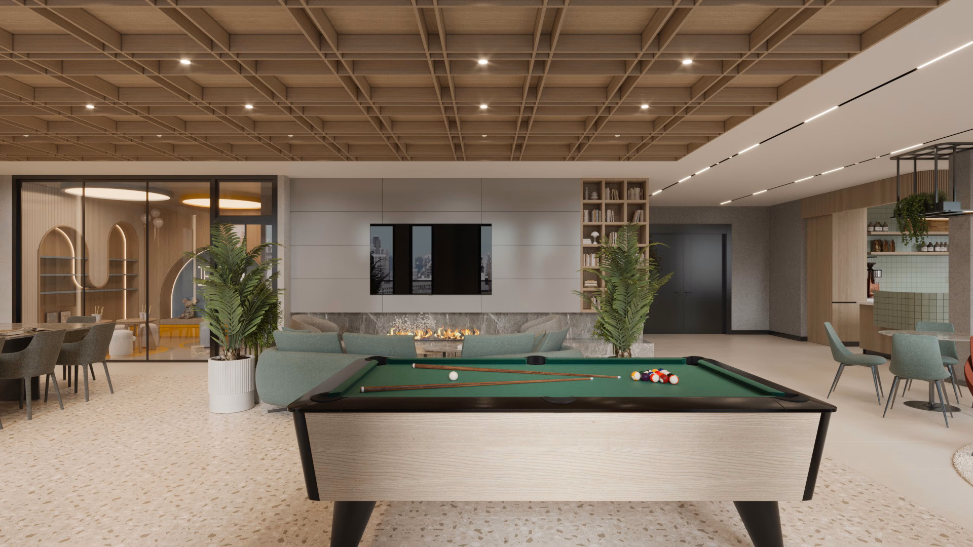 Premium club, suite and lounge environments for arenas by A+H Armina