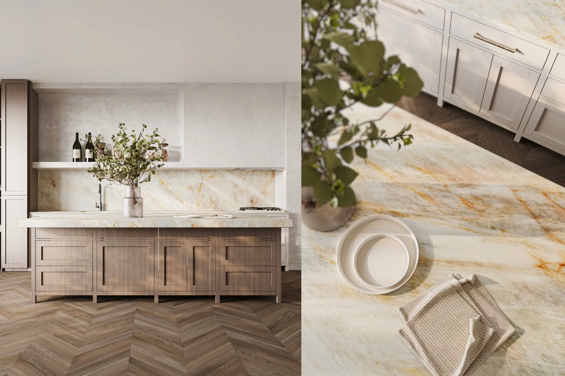 Architectural finish detail — Arch and Handle Washington DC
